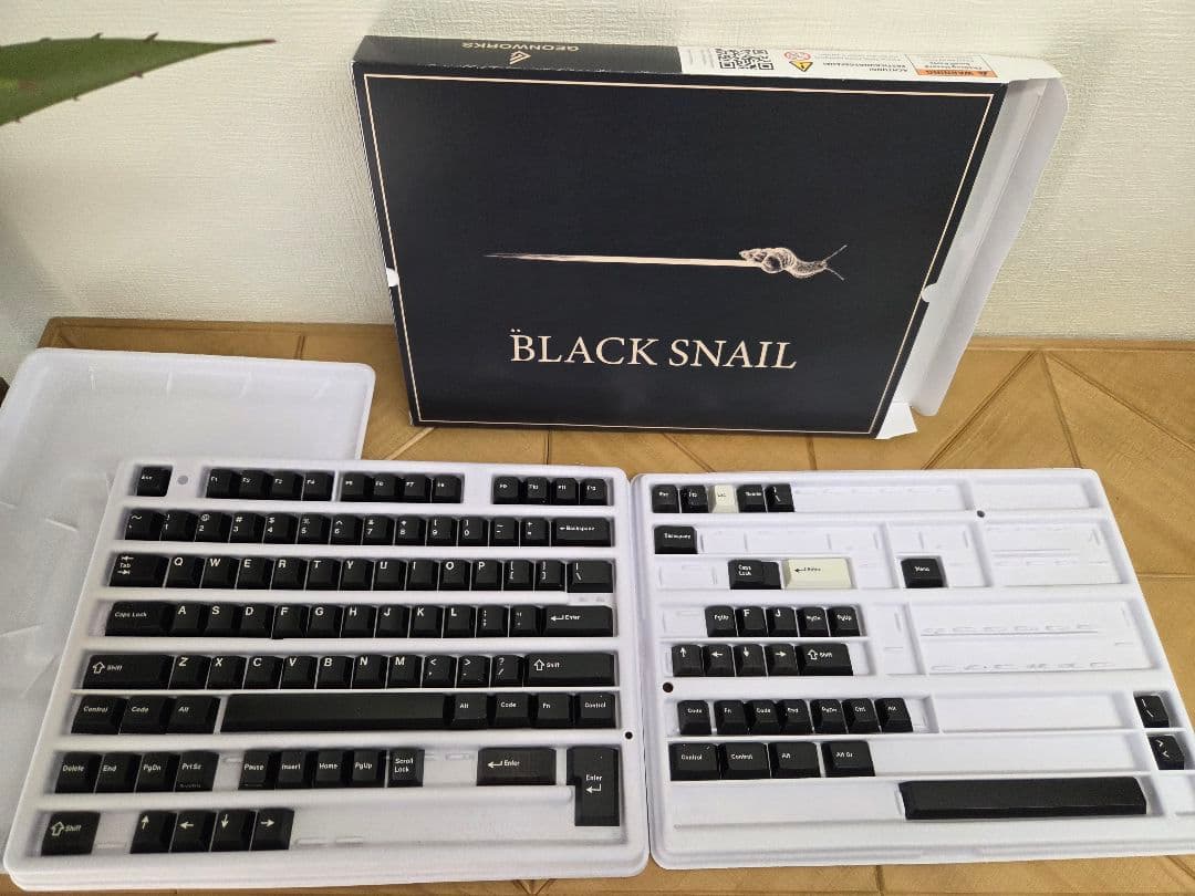 GMK Black Snail キーキャップ Base kit