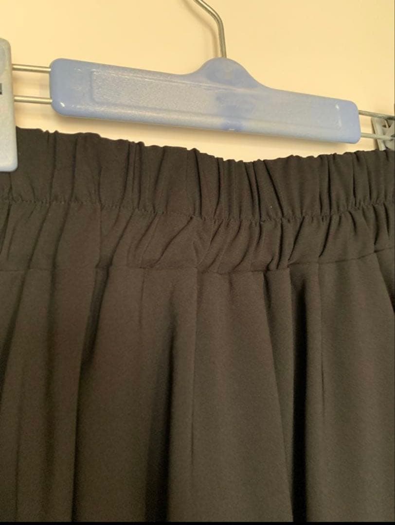 【新品•未使用】JENNE フレアロングスカート ブラック