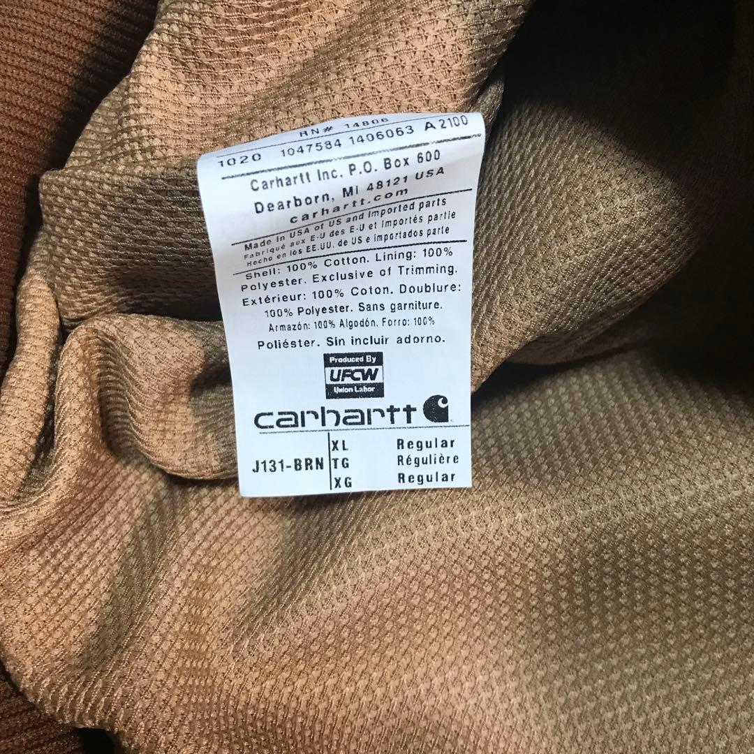 エ*ス様 USA製　carhartt カーハート　アクティブジャケット