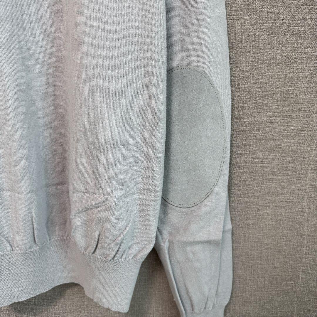 MaisonMargiela メゾンマルジェラ エルバーポッチ付ハイネックニット