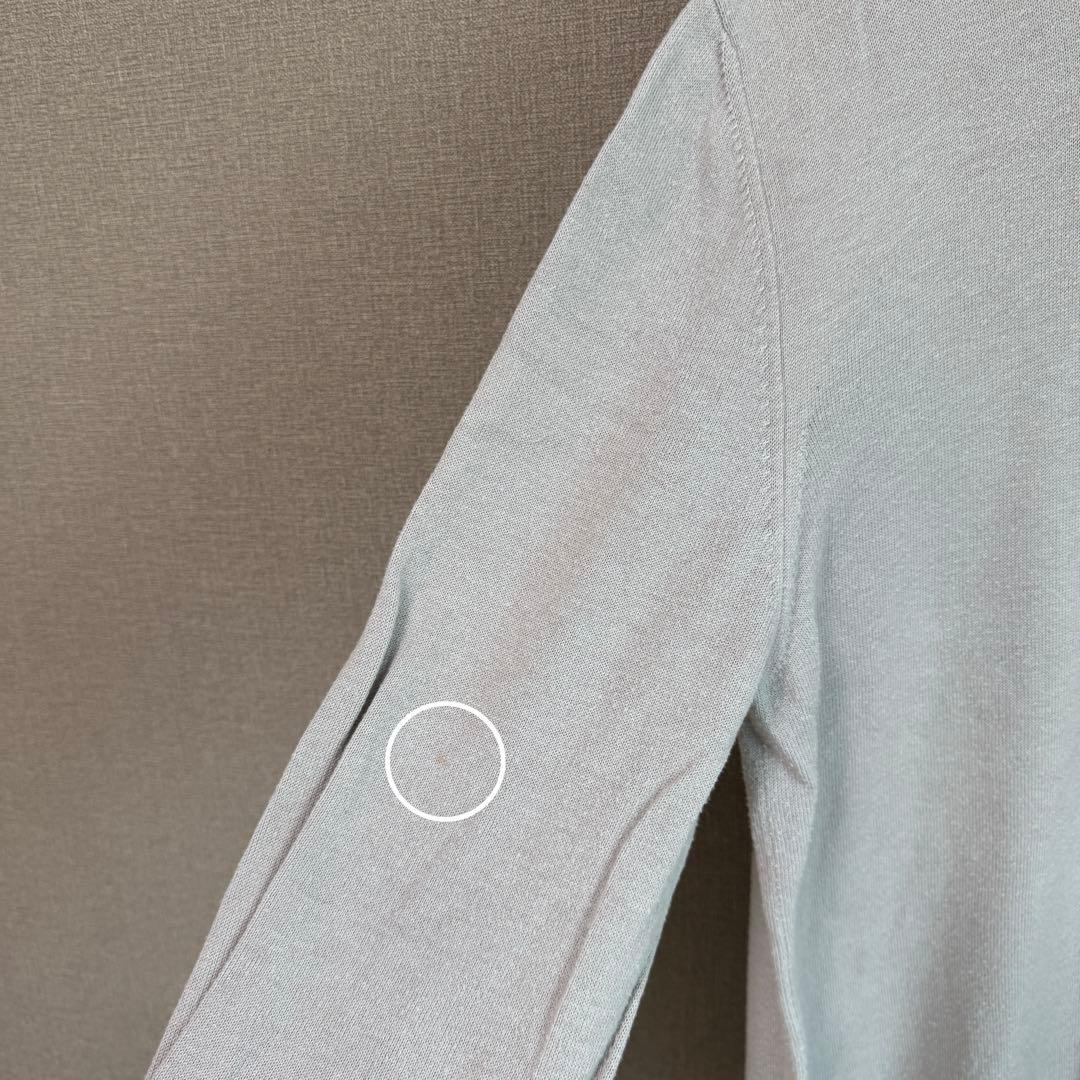 MaisonMargiela メゾンマルジェラ エルバーポッチ付ハイネックニット