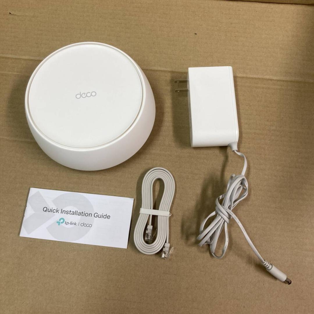 Deco BE25 BE3600デュアルバンドメッシュWi-Fi 7 1パック