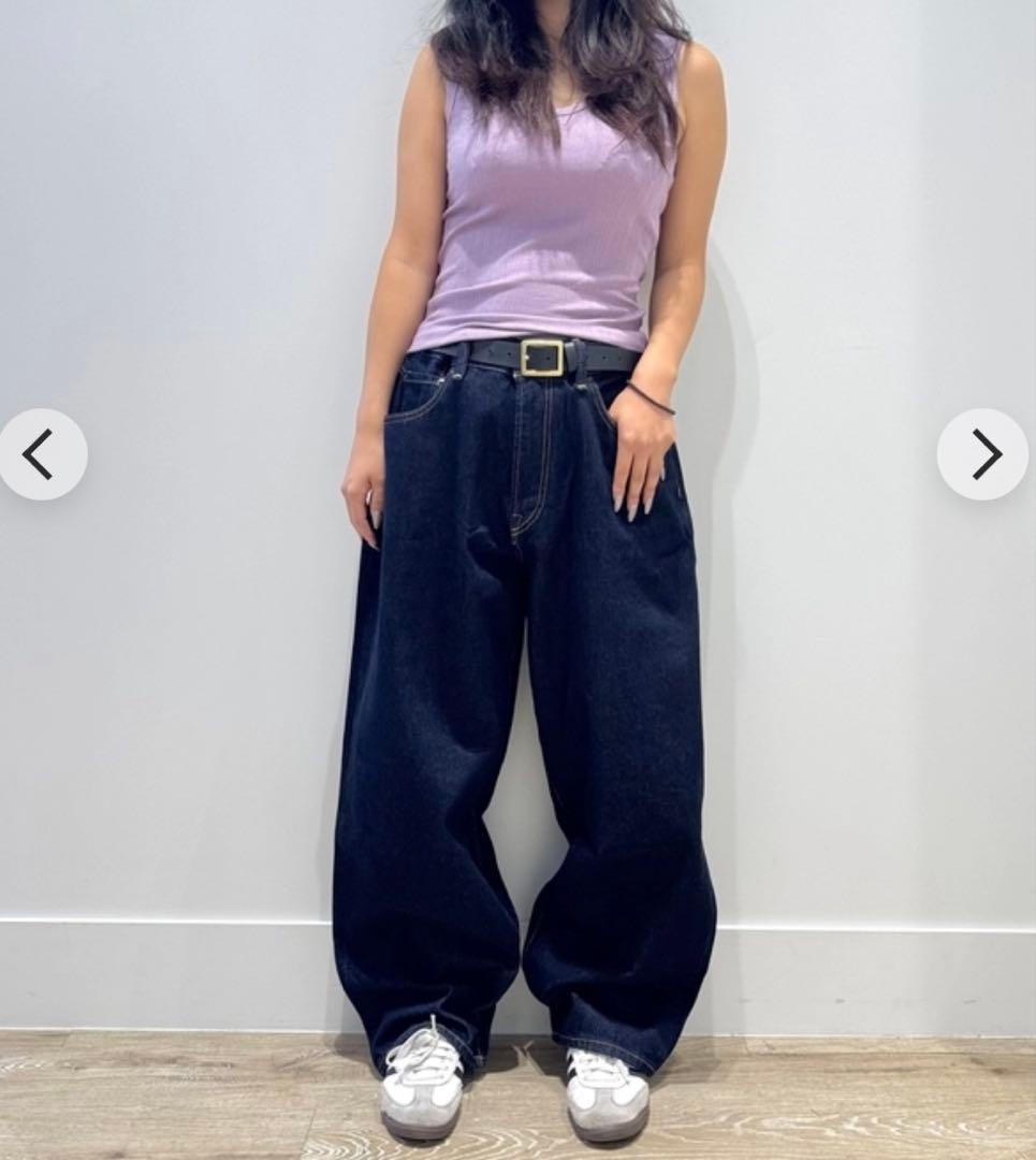 GAP ギャップ29/30スーパーバギーデニムパンツ　ダークリンス　大人気完売品