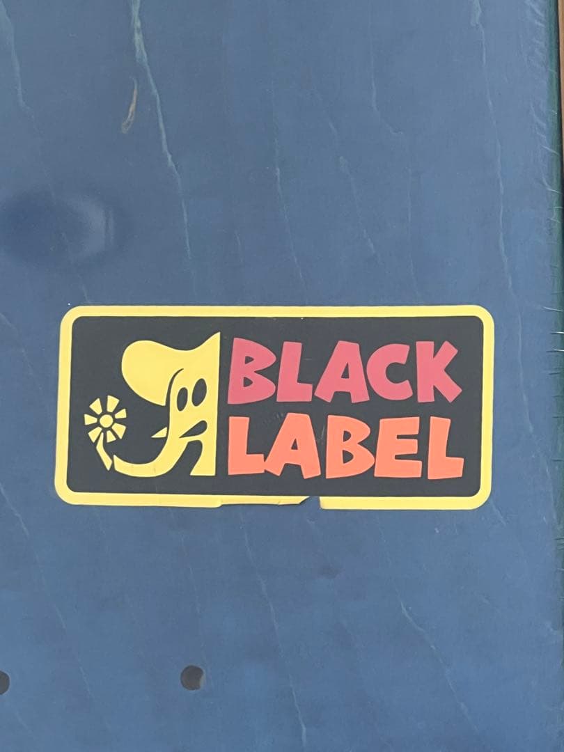 新品BLACK LABEL スケートボードデッキ8.0