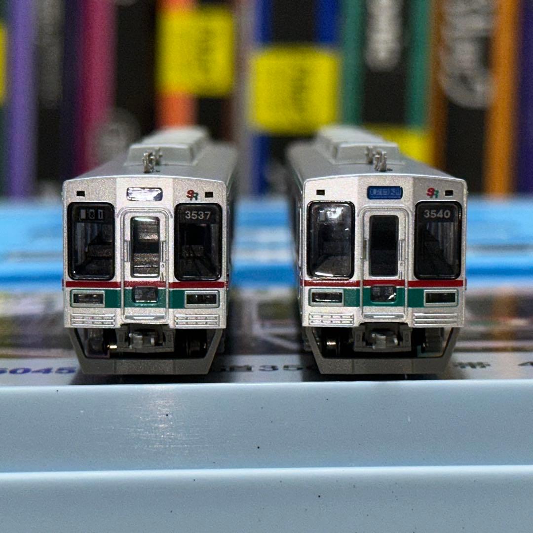 【まもなく出品終了】TN・ポポン製室内灯取付済 芝山3500形 緑帯