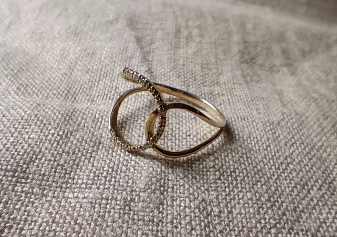 cui-cui キュイキュイ ダイヤモンドハグリング K10YG