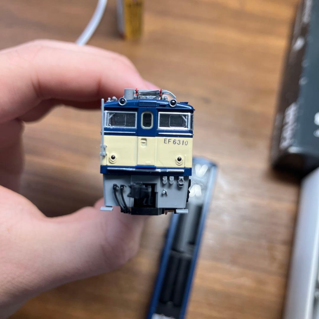 TOMIX 92123 JR EF63形電気機関車（青色）一次型　ライト確認済み