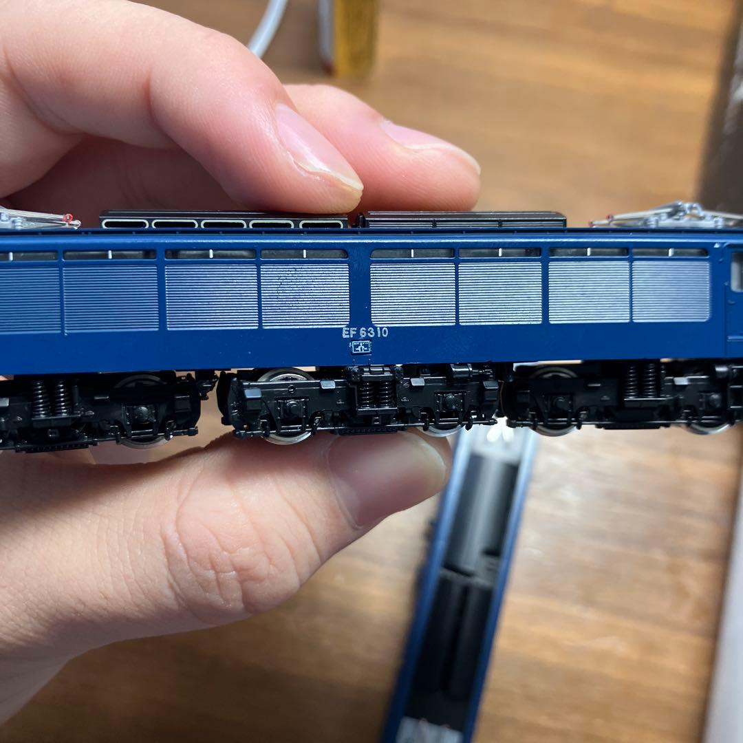 TOMIX 92123 JR EF63形電気機関車（青色）一次型　ライト確認済み