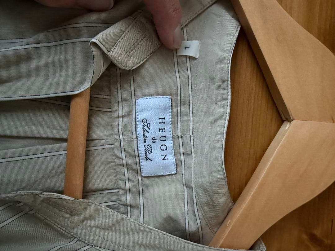 HEUGN ストライプ 長袖シャツ Moriss