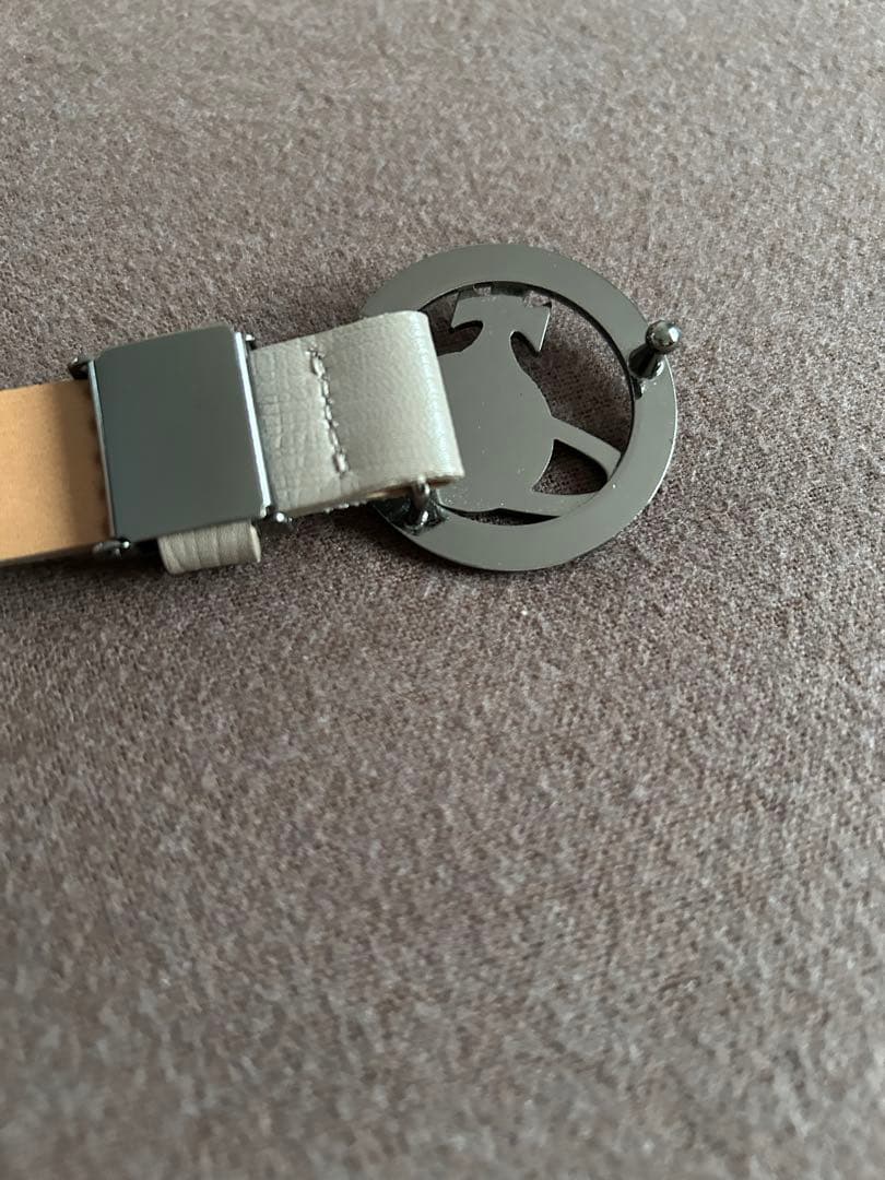 【美品】Vivienne Westwood レザーベルト（ベージュ）ビビアン