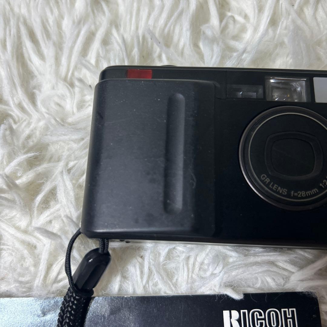 【ジャンク】RICOH GR10 コンパクトフィルムカメラ　ブラック