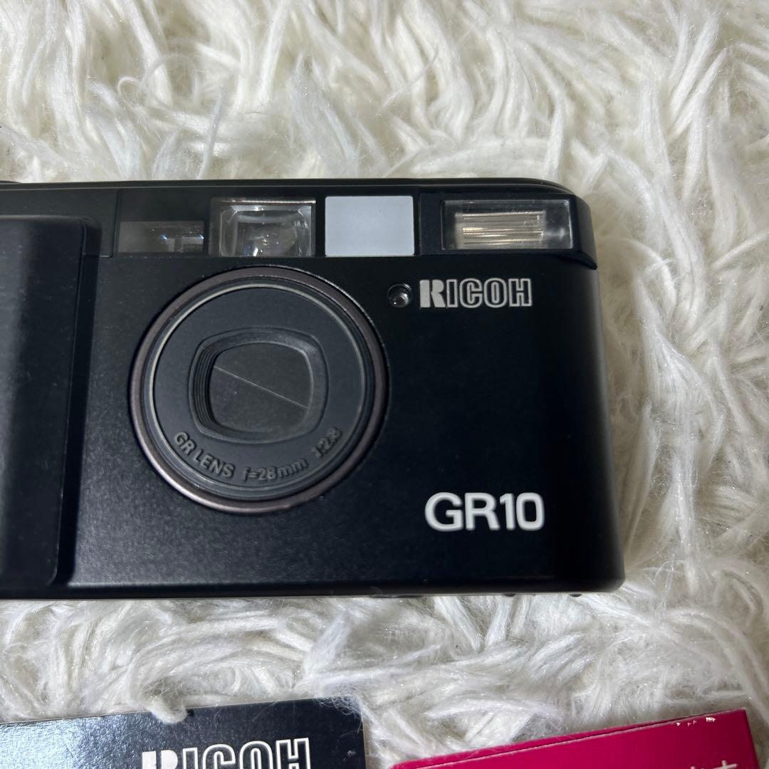 【ジャンク】RICOH GR10 コンパクトフィルムカメラ　ブラック