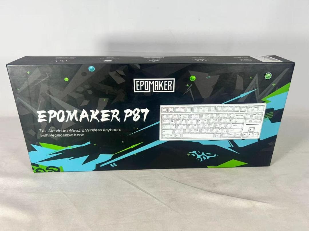 EPOMAKER P87 TKLアルミニウムワイヤレスゲーミングキーボード