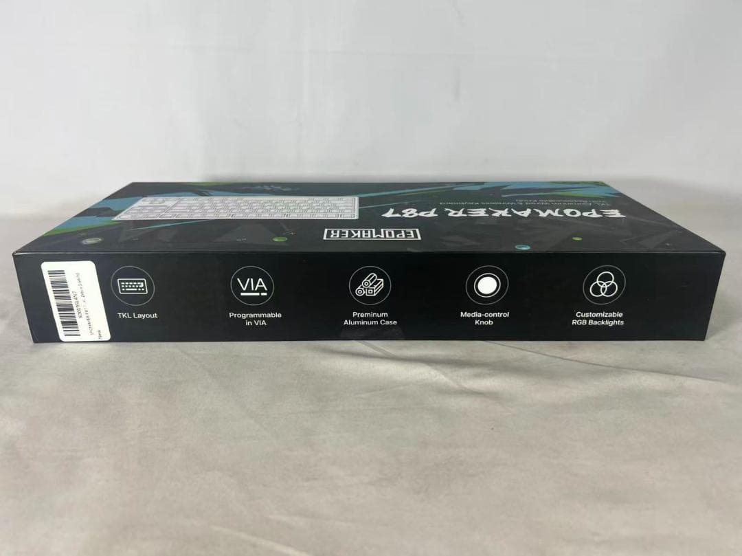 EPOMAKER P87 TKLアルミニウムワイヤレスゲーミングキーボード