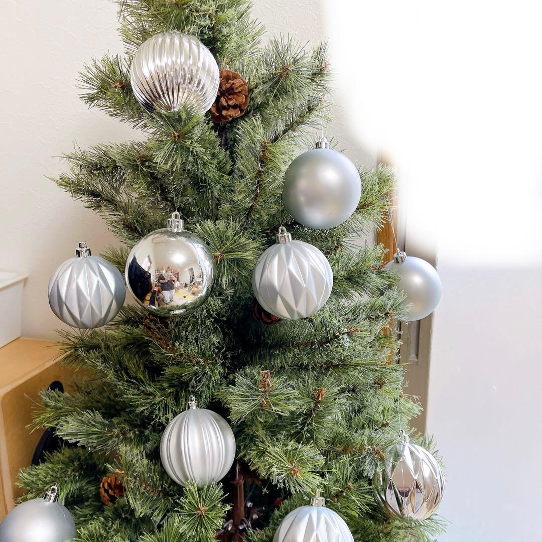 Alsace(R) クリスマスツリー 150cm 北欧　オーナメント付