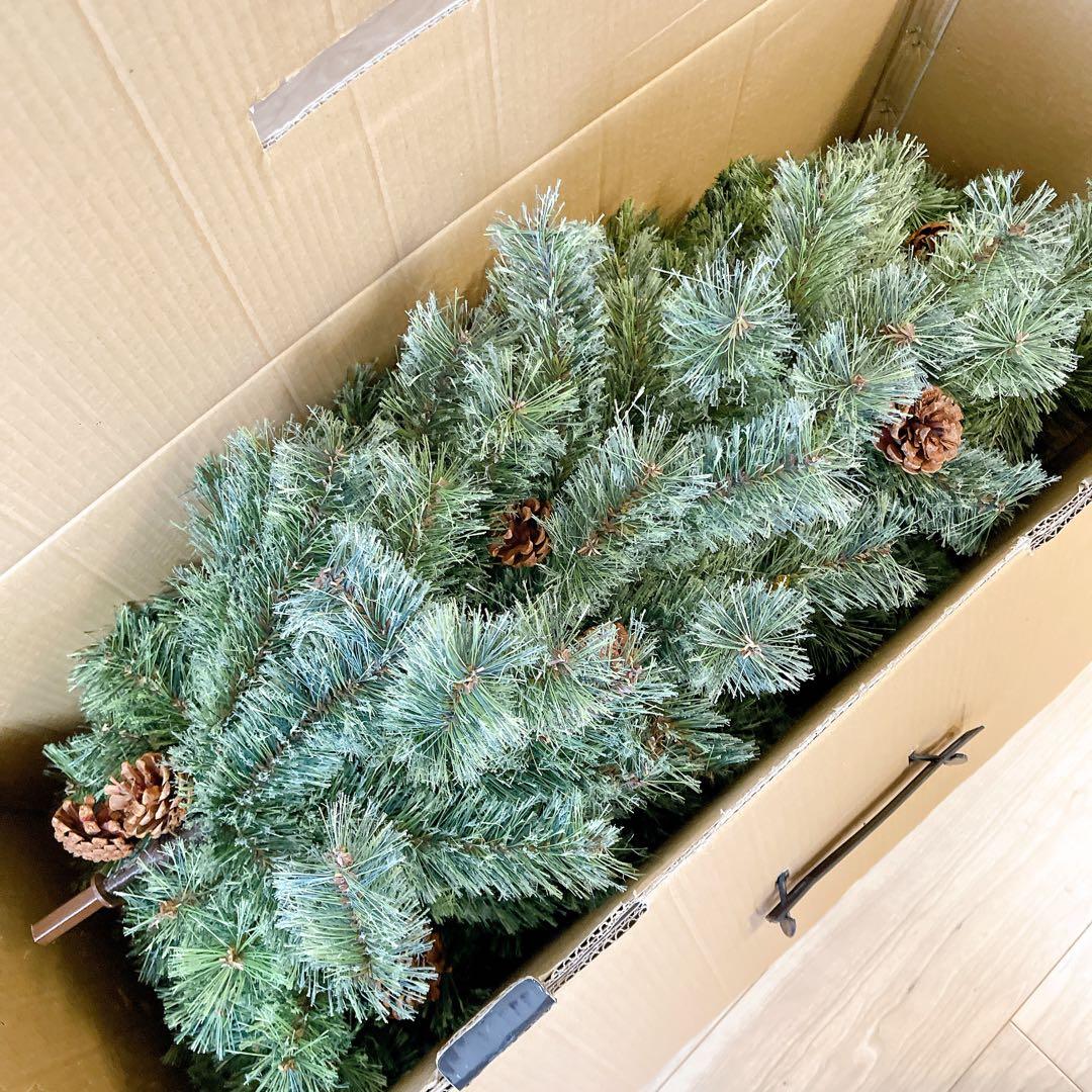 Alsace(R) クリスマスツリー 150cm 北欧　オーナメント付