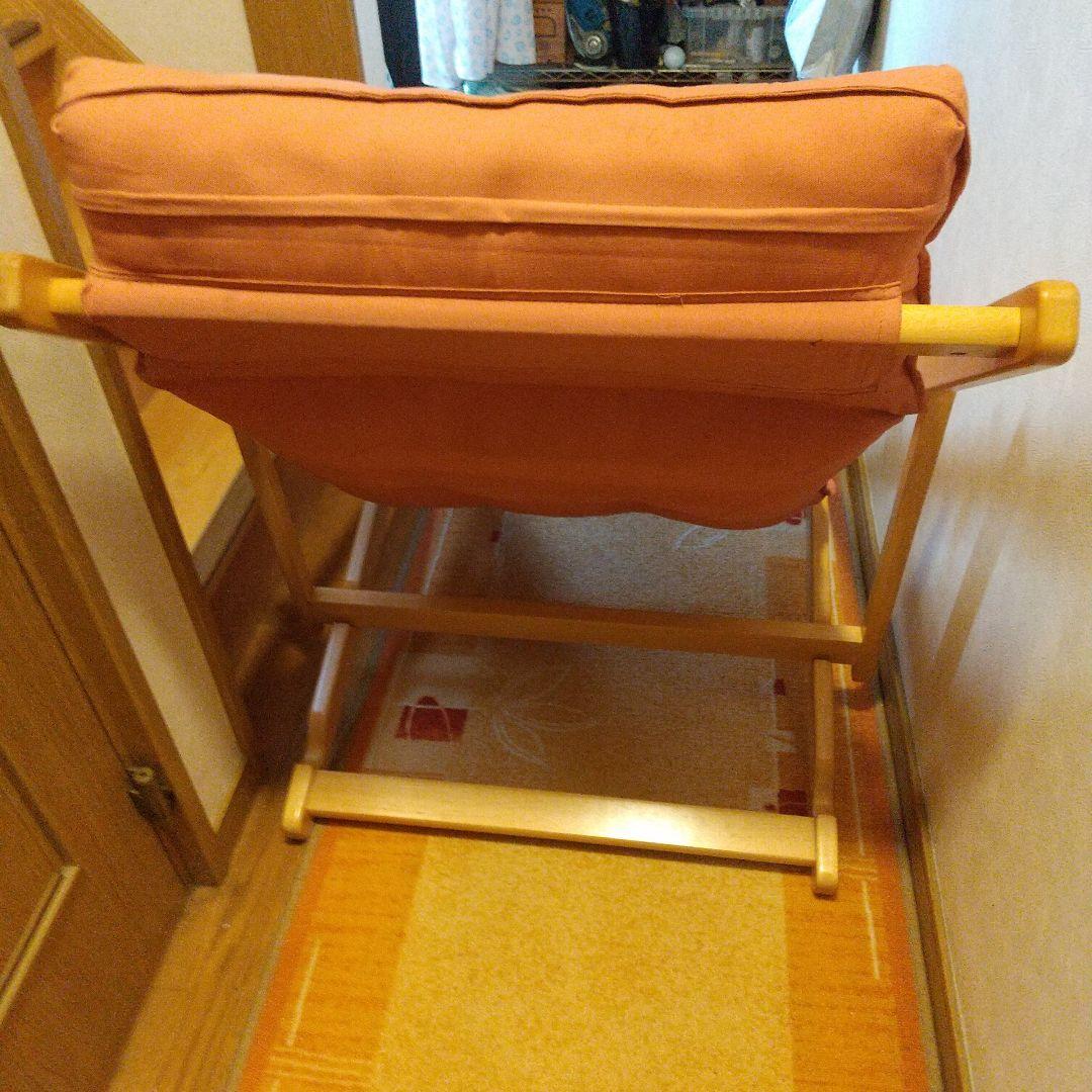 木製折り畳み式椅子2脚