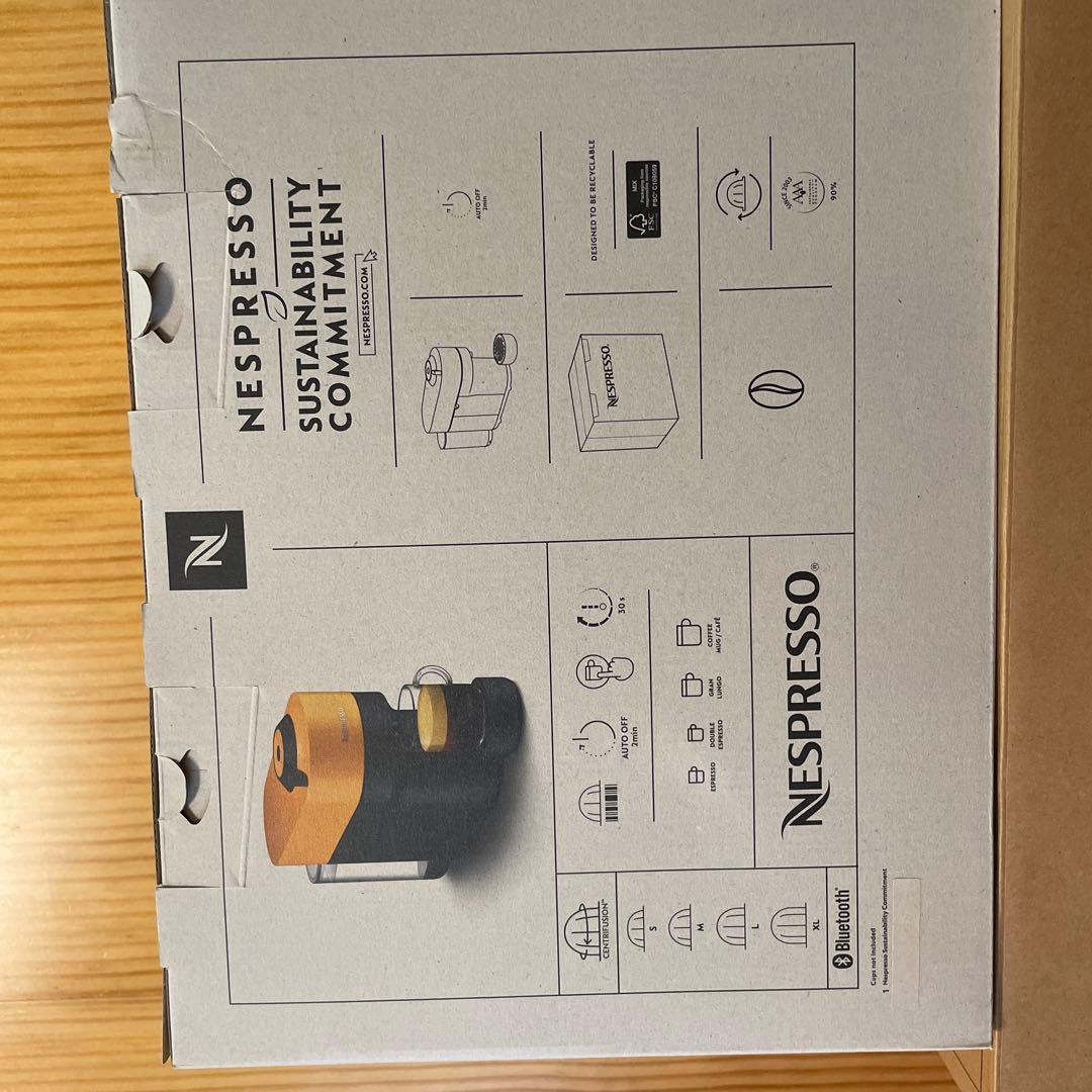 【新品未開封】ネスプレッソ コーヒー ヴァーチュオ ポップ GDV2-BL-W