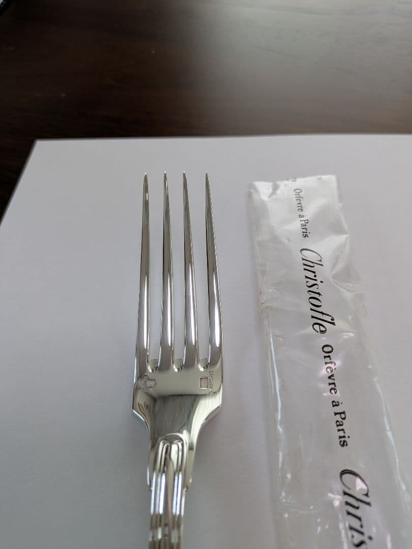 【未使用】クリストフル ＿ナイフ＆フォーク （各４本）
