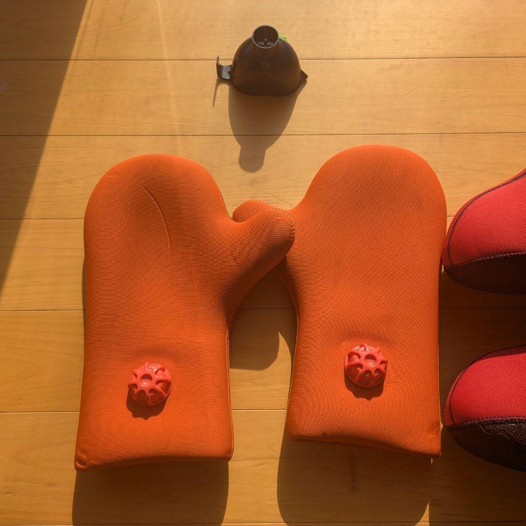 【希少セット】CLO'Z クロッツ やわらか湯たんぽ 足用＆手用セット ロート付