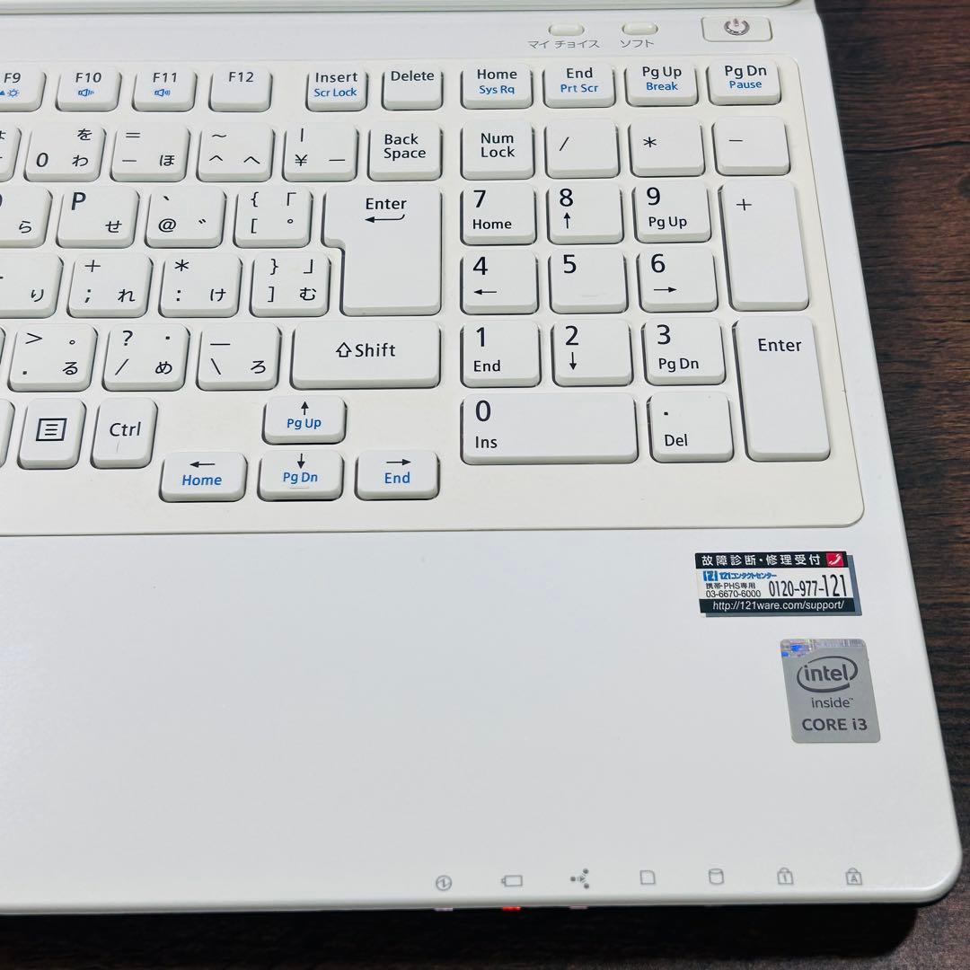 NECノートパソコン★SSD/8GB★Windows11オフィス付き カメラ