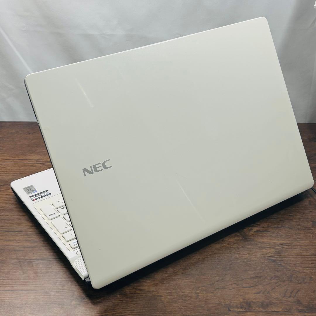 NECノートパソコン★SSD/8GB★Windows11オフィス付き カメラ