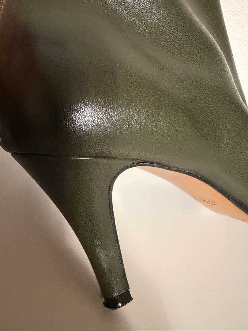 Maison Margielaマルジェラ 足袋ブーツ　ダークオリーブ　最終値下げ