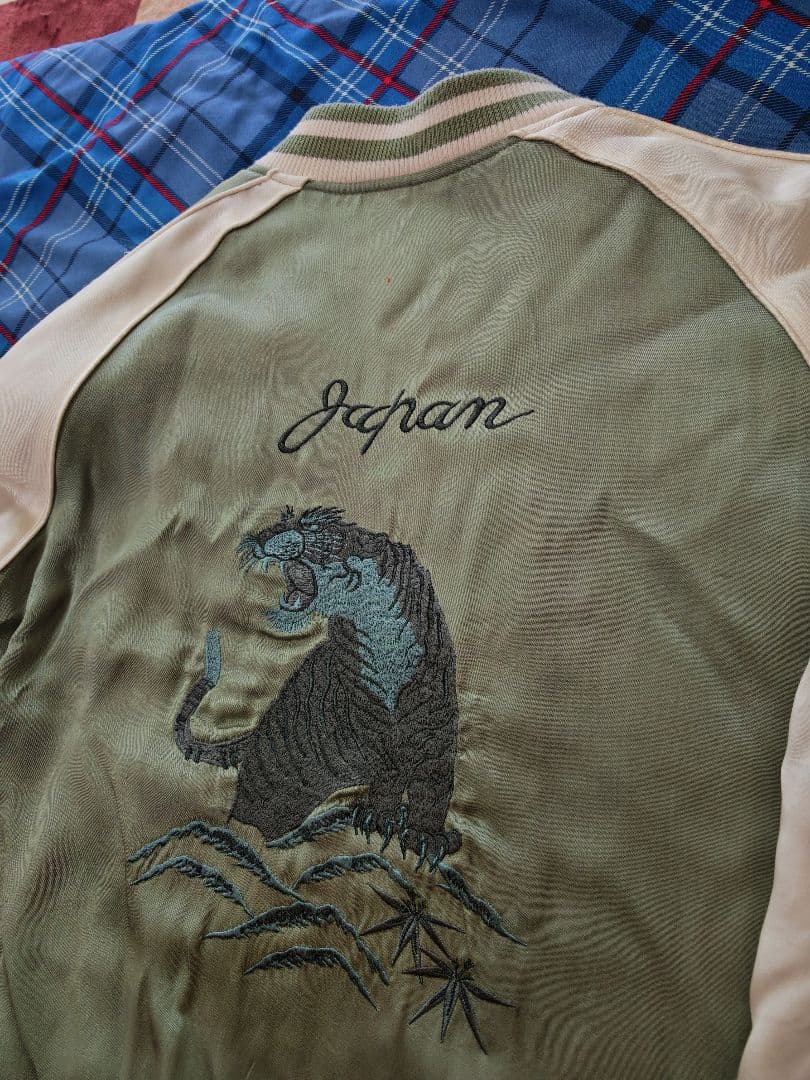 ability 日本限定 虎 スタジャン スタジアムジャケット サテン