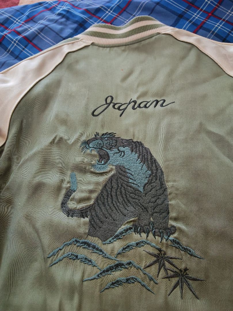 ability 日本限定 虎 スタジャン スタジアムジャケット サテン