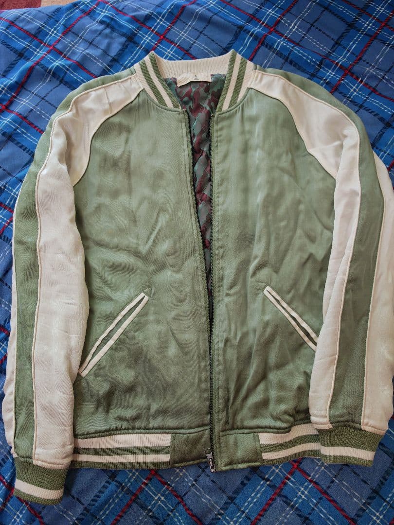 ability 日本限定 虎 スタジャン スタジアムジャケット サテン