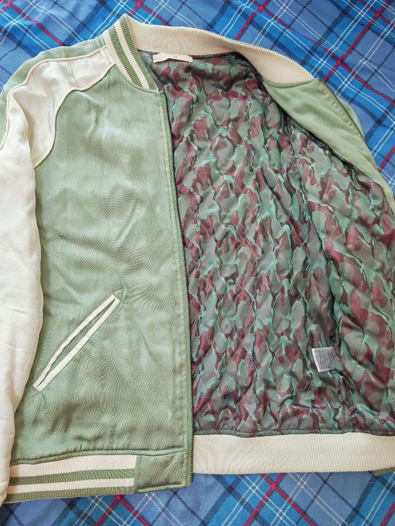 ability 日本限定 虎 スタジャン スタジアムジャケット サテン