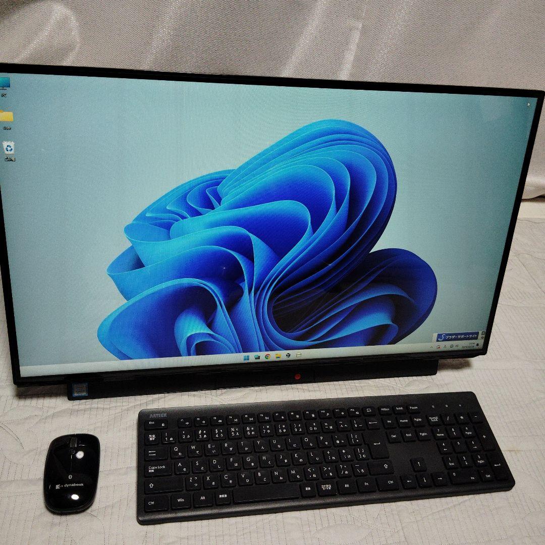 Windowsデスクトップ NEC PC-DA500MAB 27 i5 1.6Ghz 4GBSSD256GB
