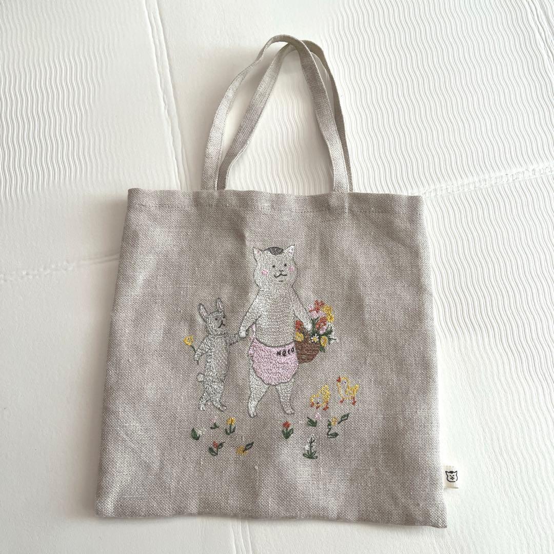 coral&tusk × 猫村さん　ミニトート