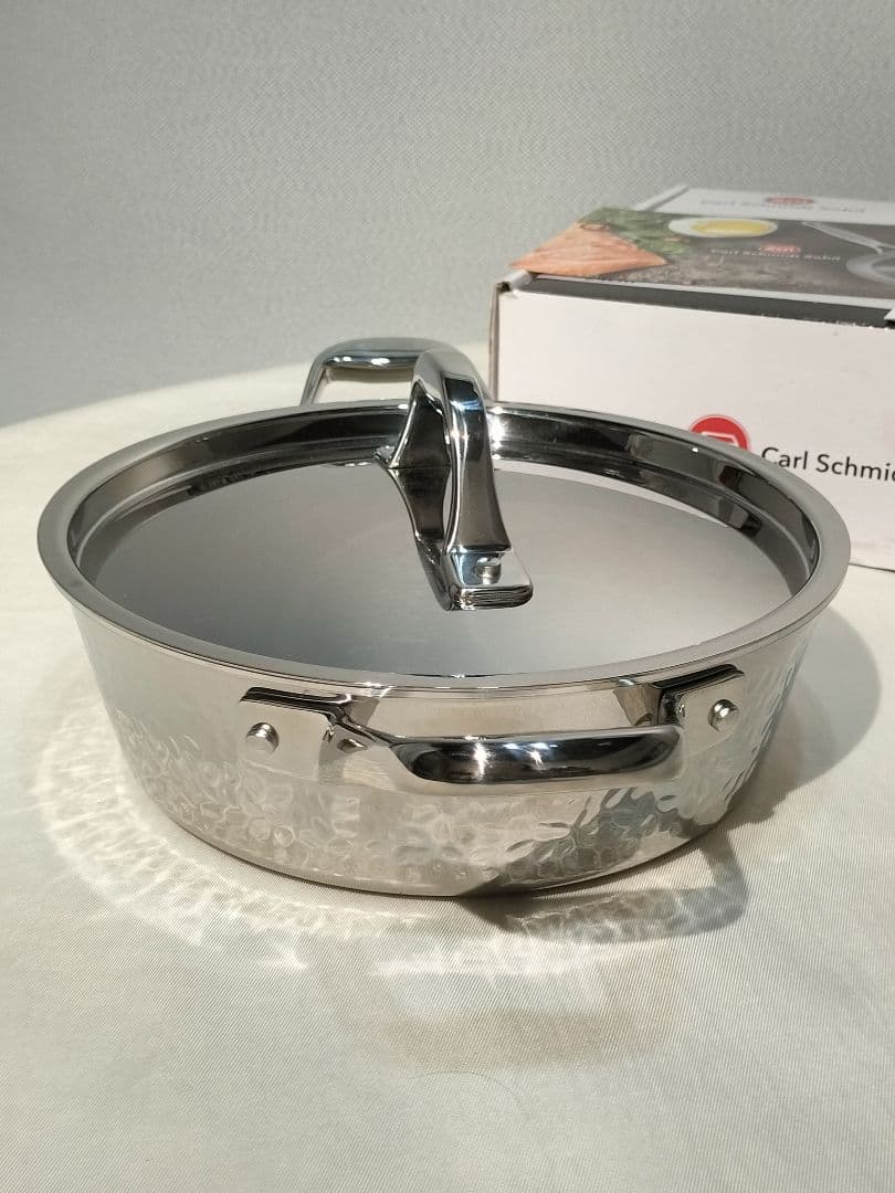 シュテルン　ドイツ　キャセロール　両手鍋　ステンレス　24ｃｍ