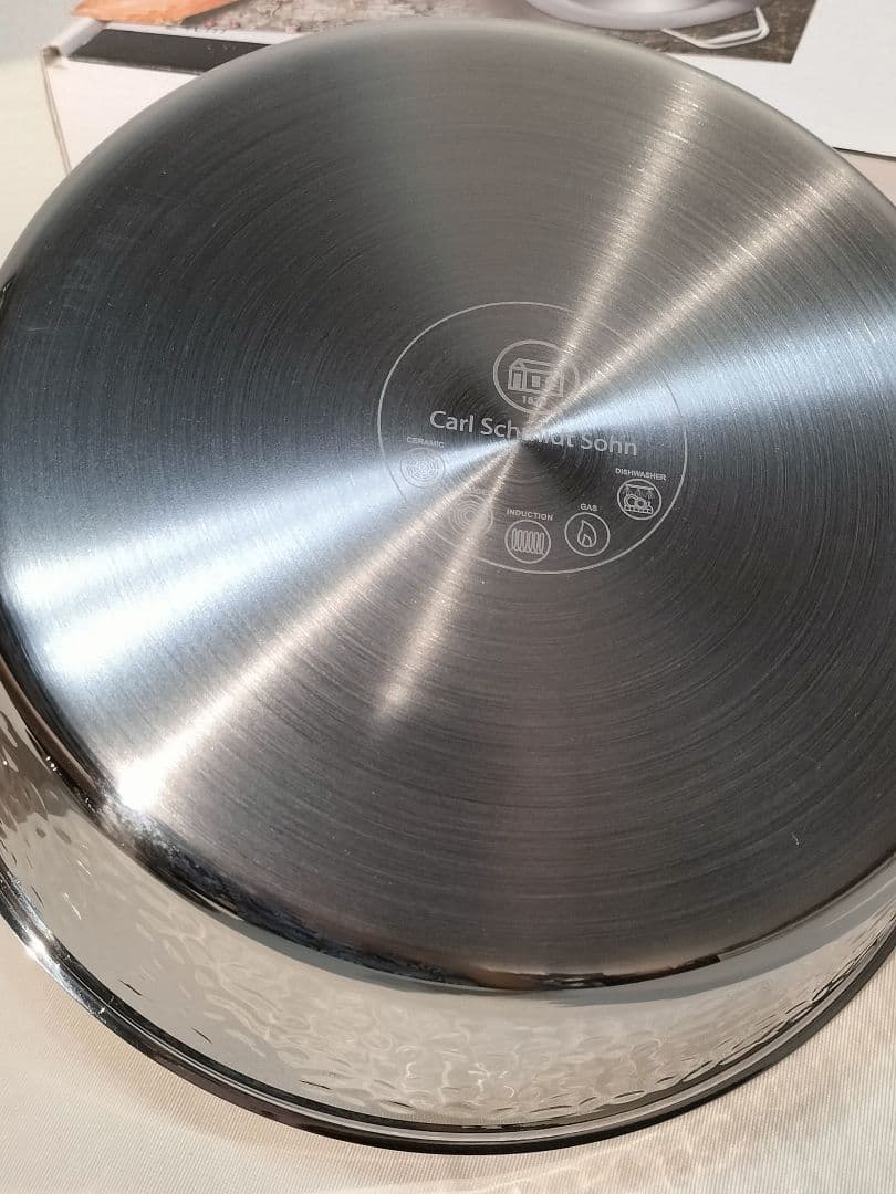 シュテルン　ドイツ　キャセロール　両手鍋　ステンレス　24ｃｍ