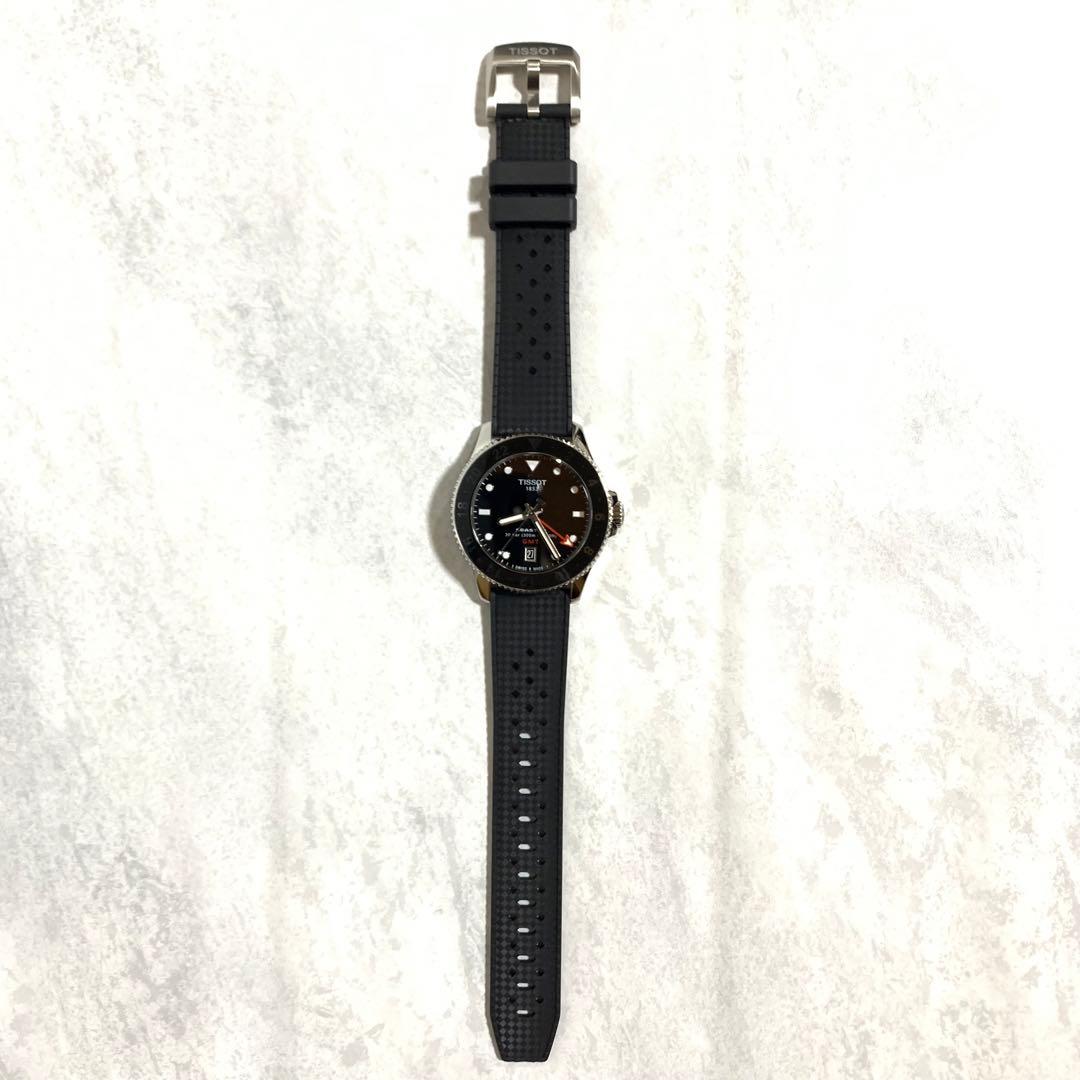 美品 フルセット TISSOT SEASTAR 1000 QUARTZ GMT