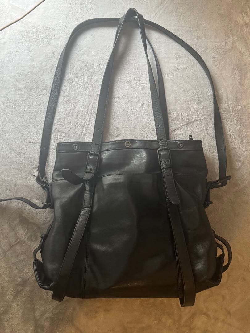 パトリックステファン　アトリエバッグ　トートバッグ　ブラック　黒　バック