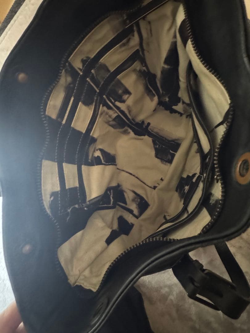 パトリックステファン　アトリエバッグ　トートバッグ　ブラック　黒　バック