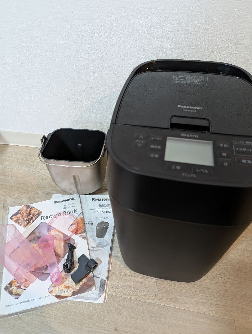 Panasonic SD-MDX4 ホームベーカリー ブラック