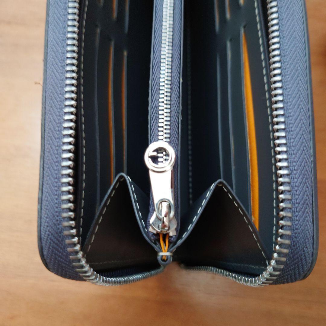 【美品】【購入証明書付】GOYARD/ゴヤール マティニオンGMウォレットグレー