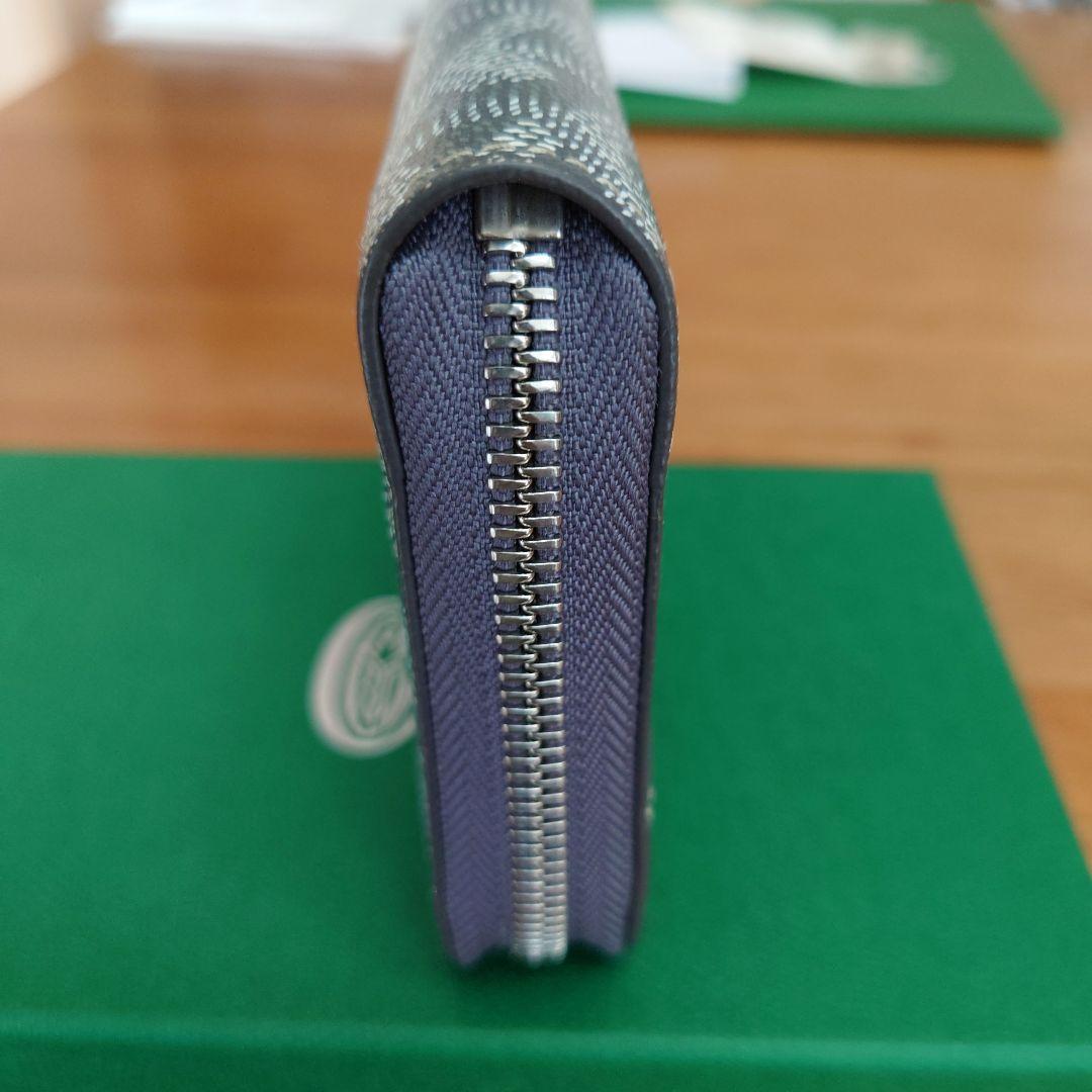 【美品】【購入証明書付】GOYARD/ゴヤール マティニオンGMウォレットグレー