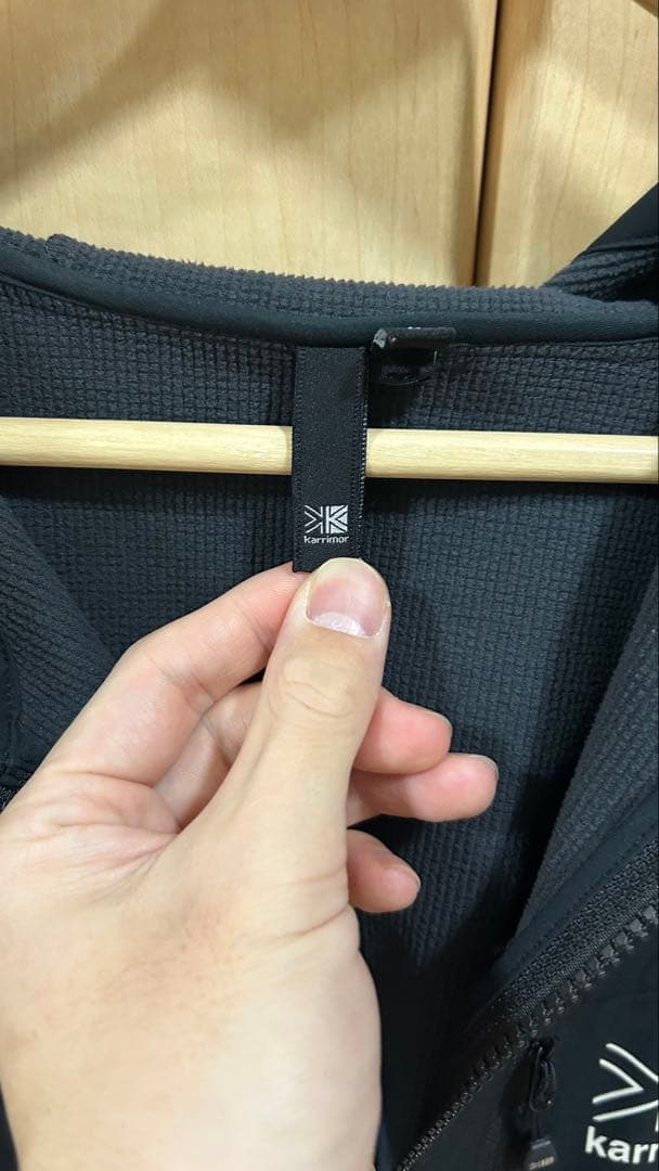 カリマー arete ventilation parka 　ソフトシェル　L