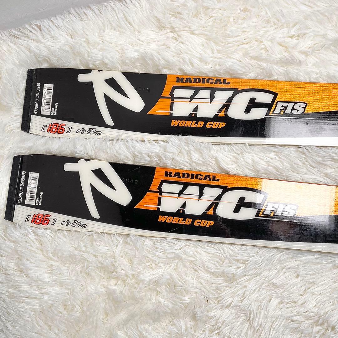 【美品】ROSSIGNOL RADICAL WC FIS 186cm