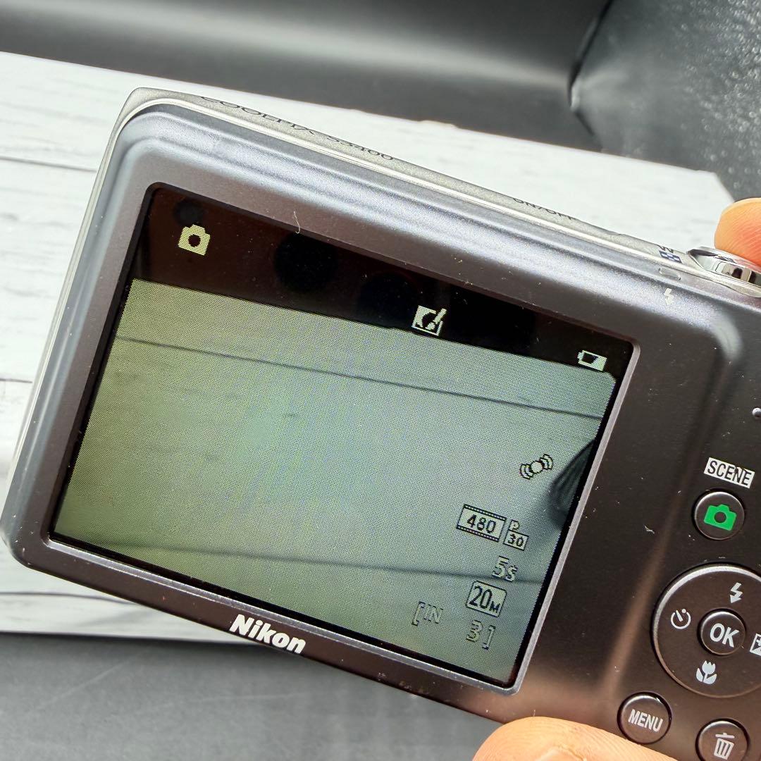 Nikon COOLPIX S3400 シルバー コンパクトデジタルカメラ