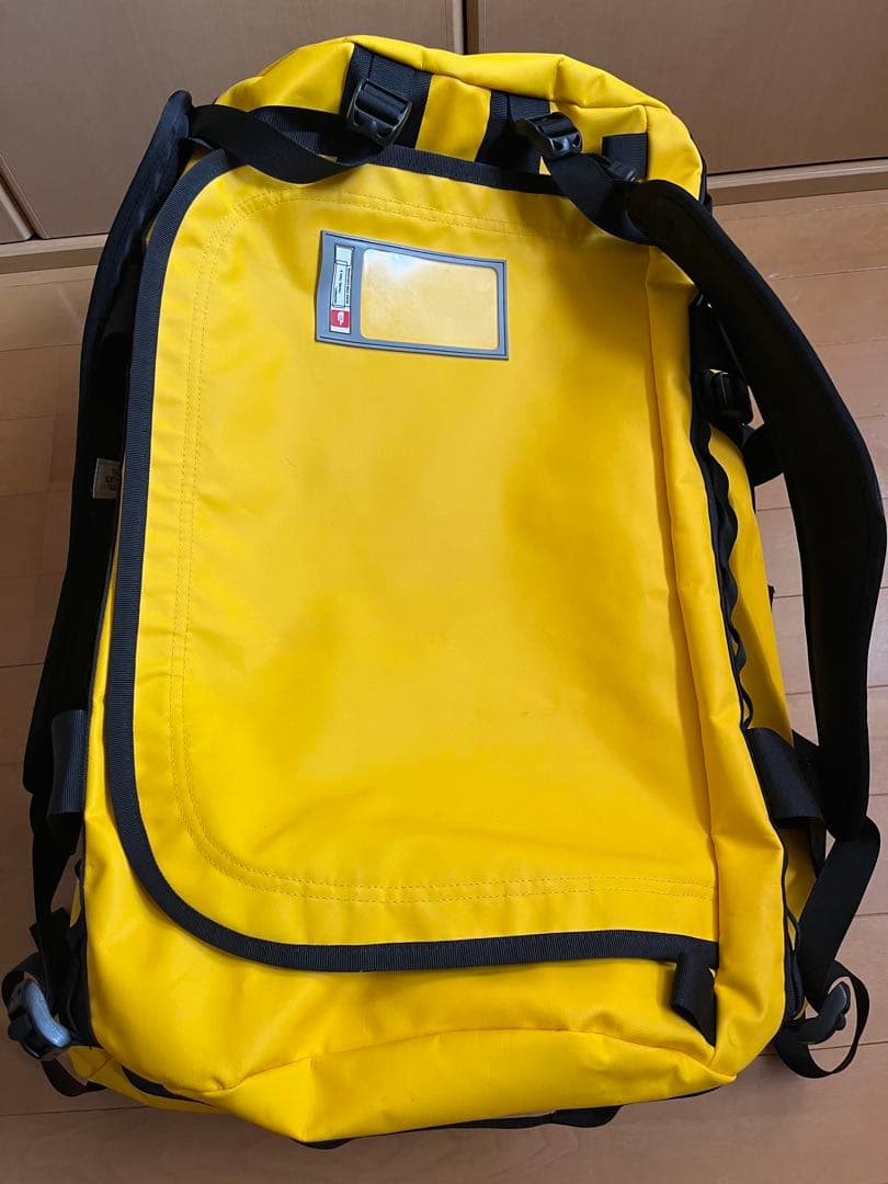 THE NORTH FACE ノースフェイス ボストンバッグ50l　黄✕黒
