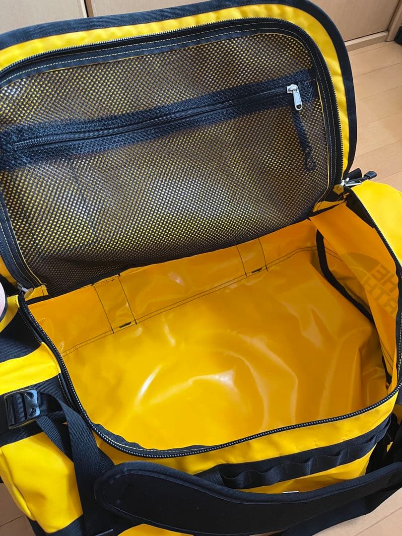 THE NORTH FACE ノースフェイス ボストンバッグ50l　黄✕黒