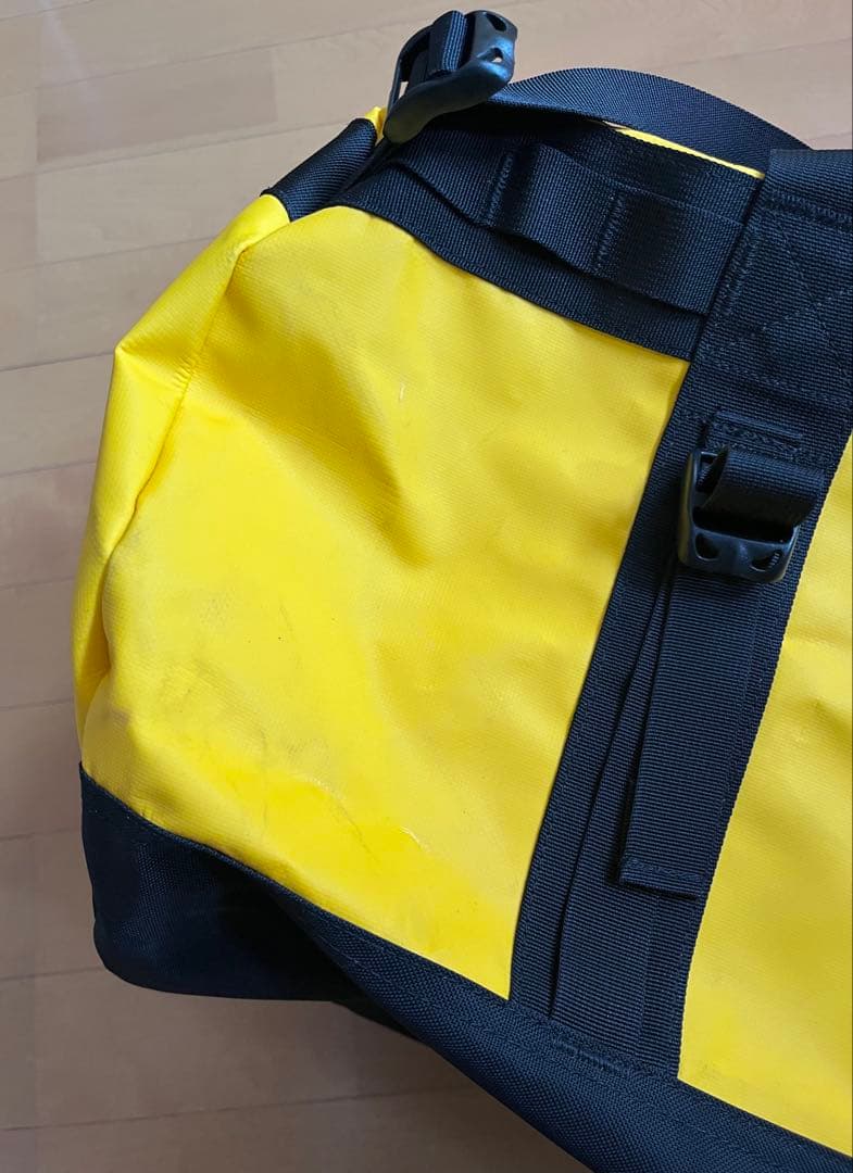 THE NORTH FACE ノースフェイス ボストンバッグ50l　黄✕黒