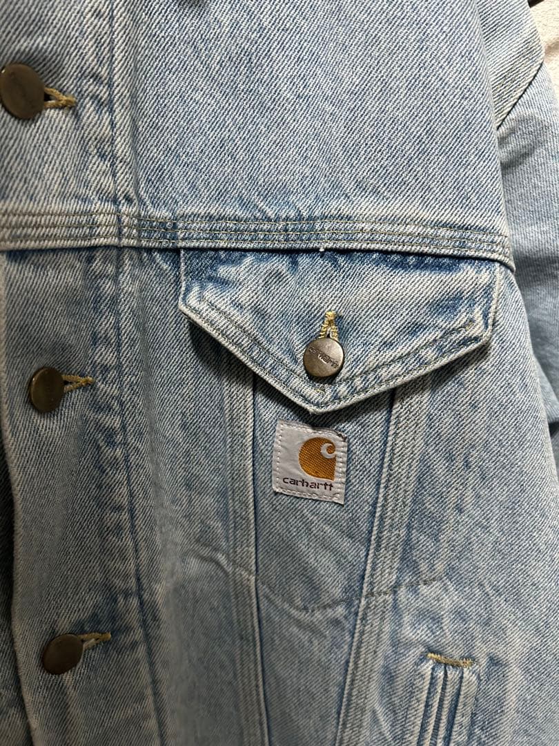 Carhartt 80-90s 　デニムトラッカージャケット　コーデュロイ襟