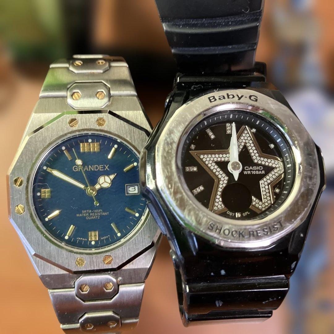 ジャンク品　CASIO セイコー　シチズン 等　腕時計10本　男女品まとめ売り