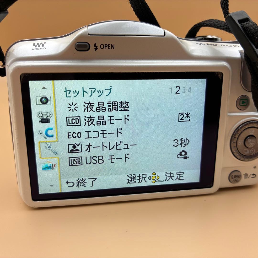 ⭐︎美品⭐︎ Panasonic LUMIX GF3 ホワイト 14-42mm